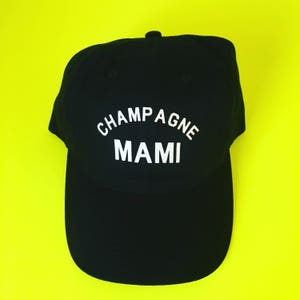 Champagne Mami Black SnapBack Hat by Fashionisgreat