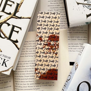 Jude Jude Jude, The Cruel Prince inspired bookmark