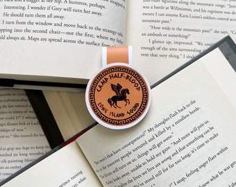 Camp Half Blood magnetic bookmark, gift for Percy Jackson lovers