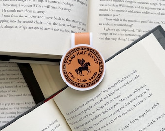 Camp Half Blood magnetic bookmark, gift for Percy Jackson lovers