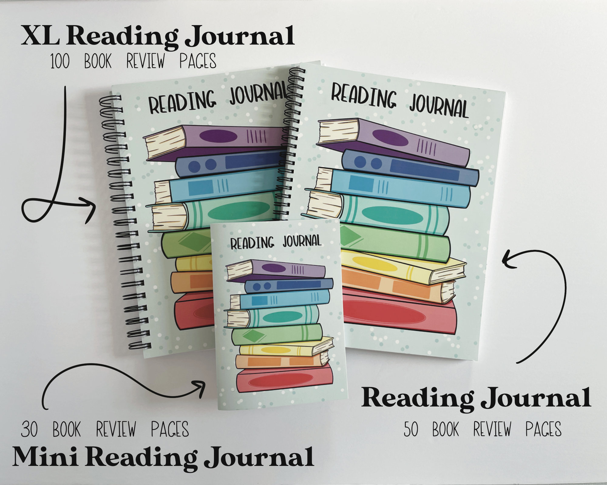 XL Reading Journal, the Perfect Journal for Readers, Track