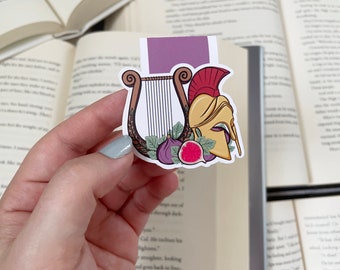 Song of Achilles inspired magnetic bookmark