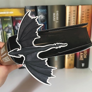 Zakładka do książki 3D w kształcie smoka, zakładka dla czytelnika fantasy, zakładka dla miłośnika smoków,