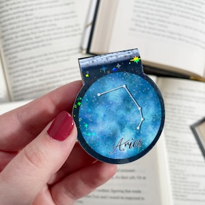 Zakładka magnetyczna holograficzna znak zodiaku Baran