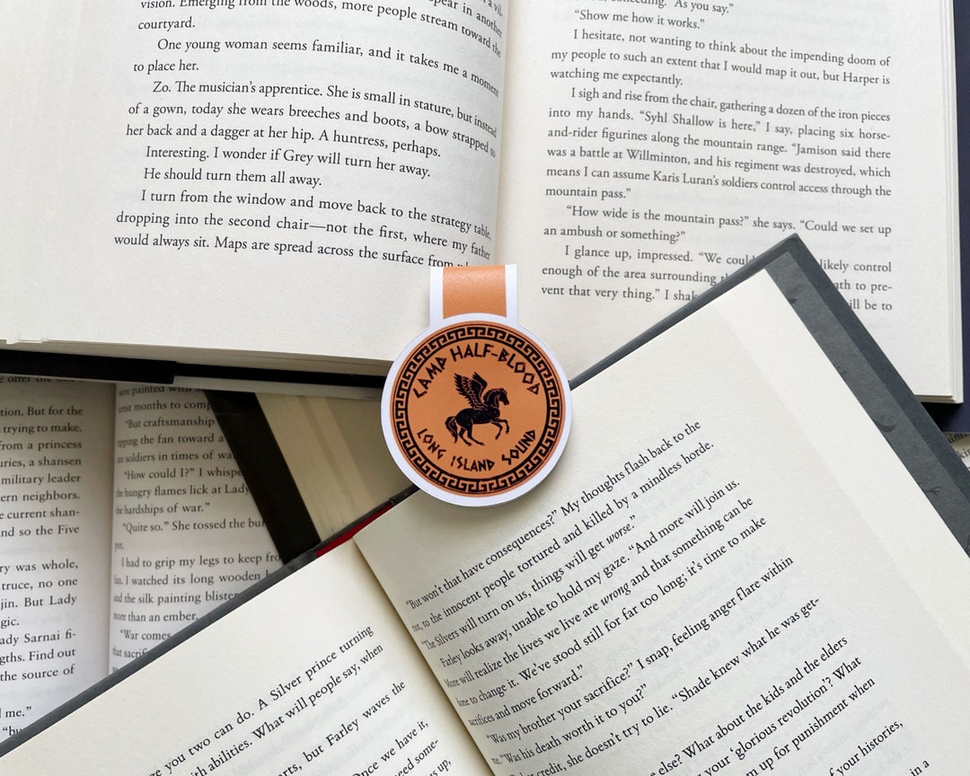 Map of Camp Half-Blood - Bookmark 2 W X 6 H inches BOOKMARK Percy Jack