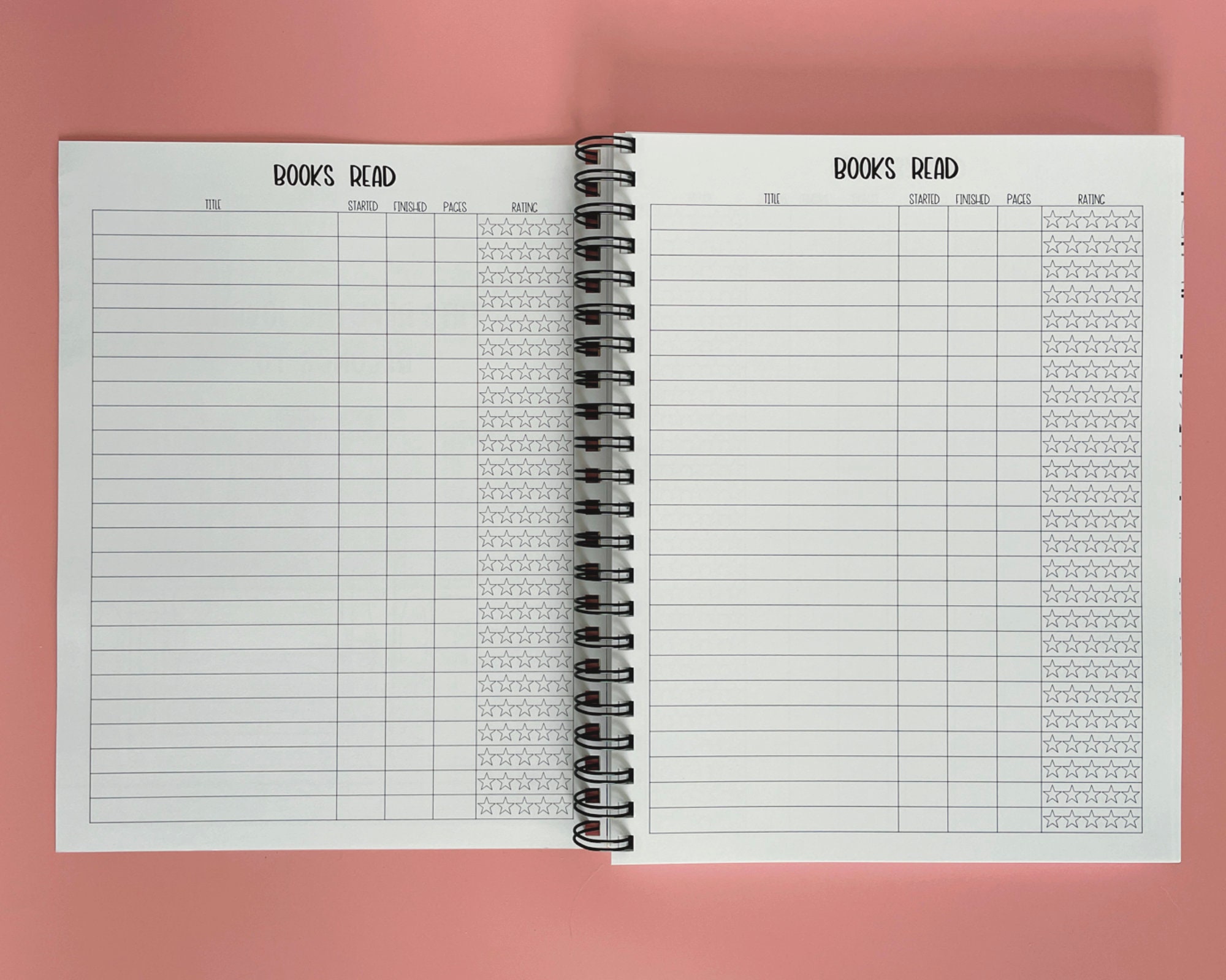 XL Reading Journal, the Perfect Journal for Readers, Track