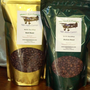 100% Kona Coffee, Direct from the Farmer, 1 Bag image 1