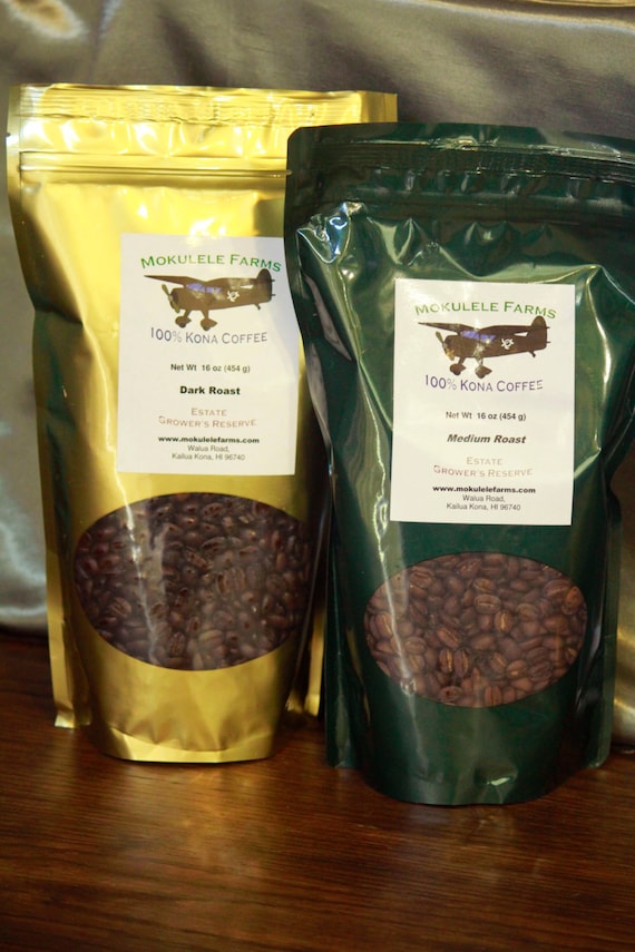 100 Kona Coffee Direct from the Farmer 1 Bag Etsy