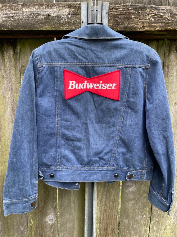 Vintage Cropped Denim Jacket With 