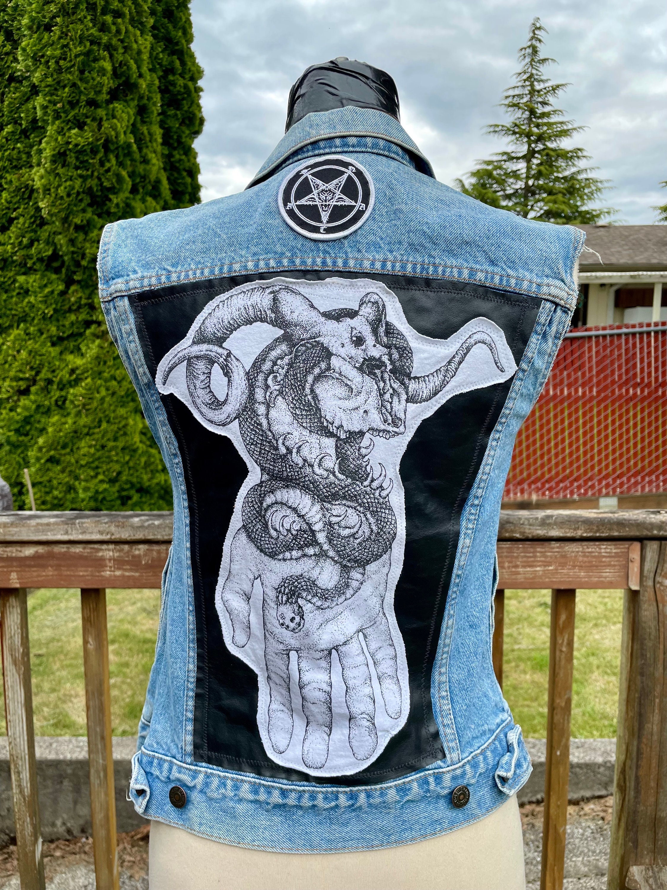 Metal Denim Vests - Etsy Metal Denim Vests - Etsy