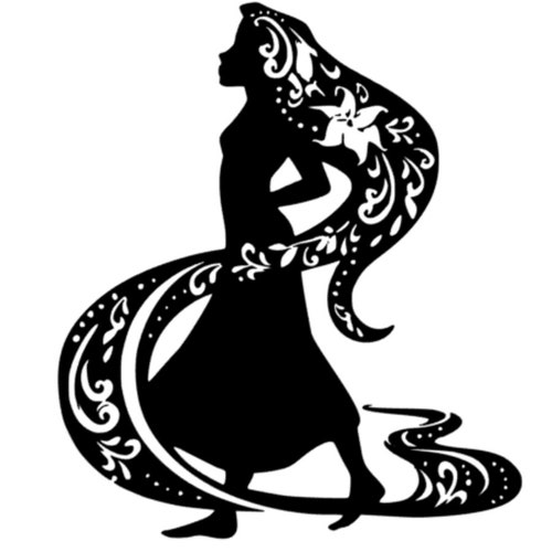 Tangled SVG Tangled Rapunzel Sun SVG Princess Svg Cricut - Etsy