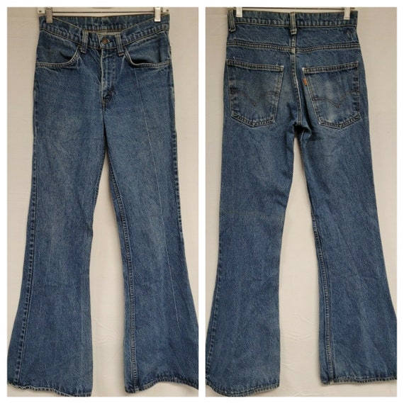 70's Levi's Sz 26 x 34" Levi's Orange Tab Bell Bot