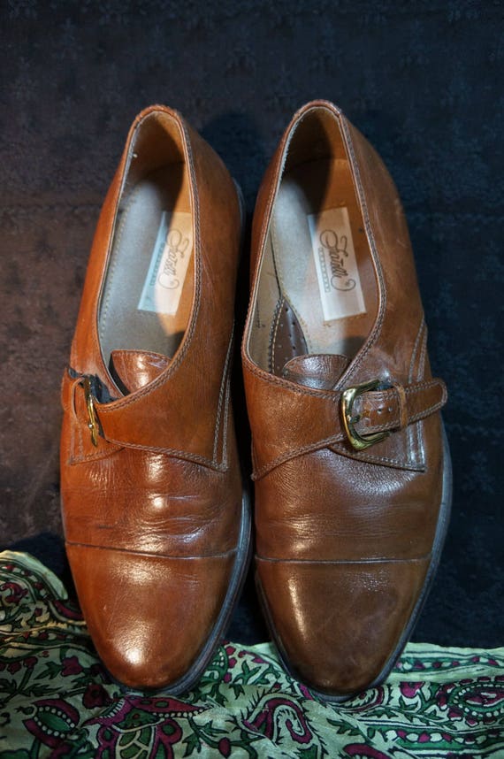 Vng Mens Couture Italian Mod Beatle Shoes Sz 10.5