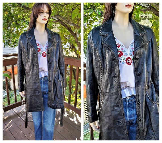 SALE - 50s Western Wear Women's Lambskin Jacket -… - image 7
