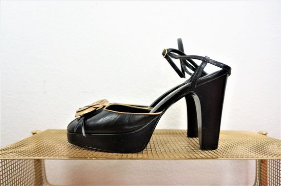 vintage style platform shoes