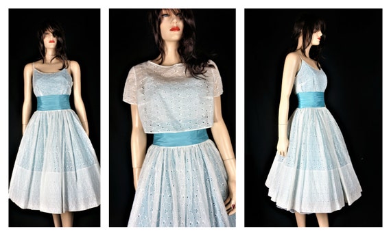 Lace Rockabilly Summer Dress - 50's Full Circle Ey