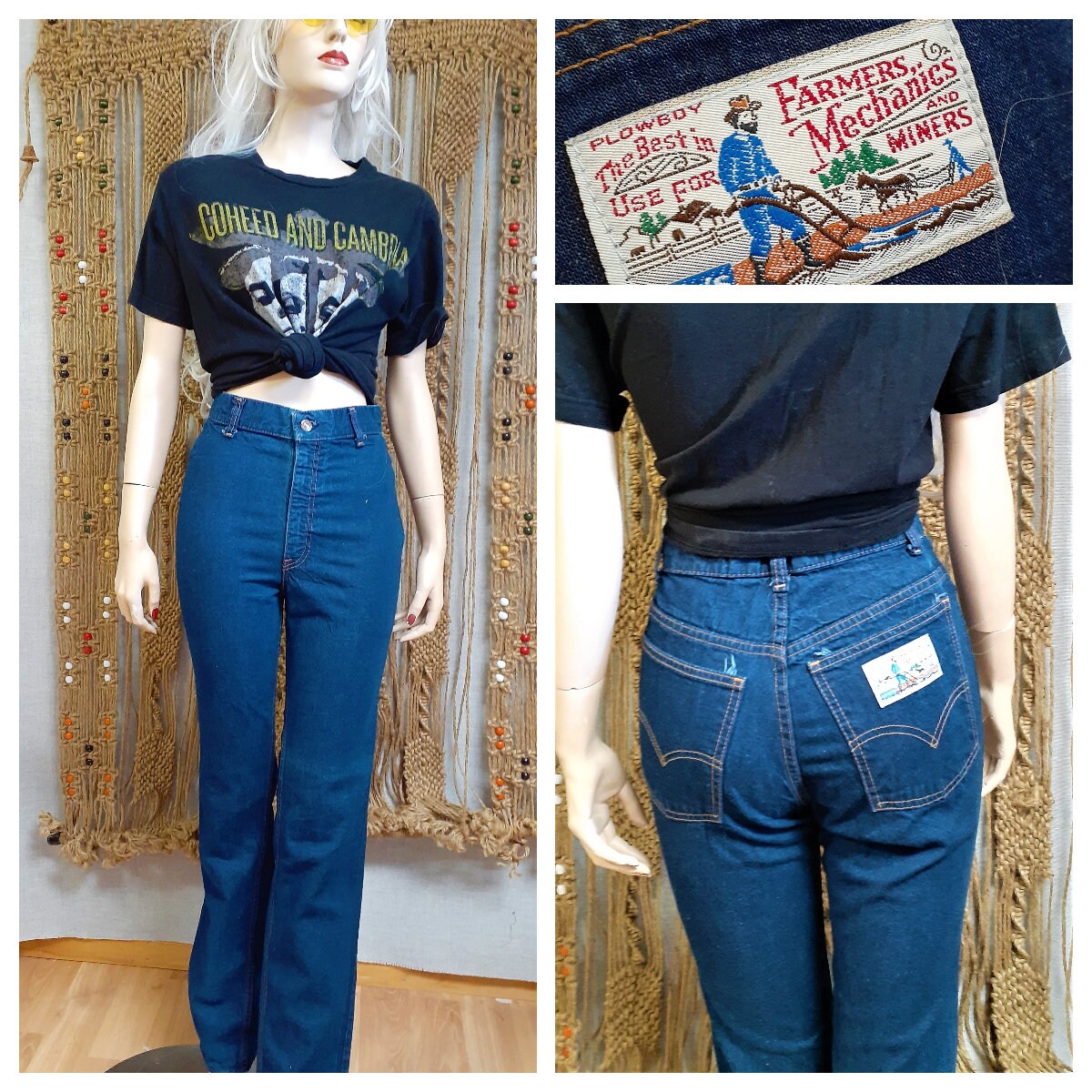 70s Flare Levis - Etsy