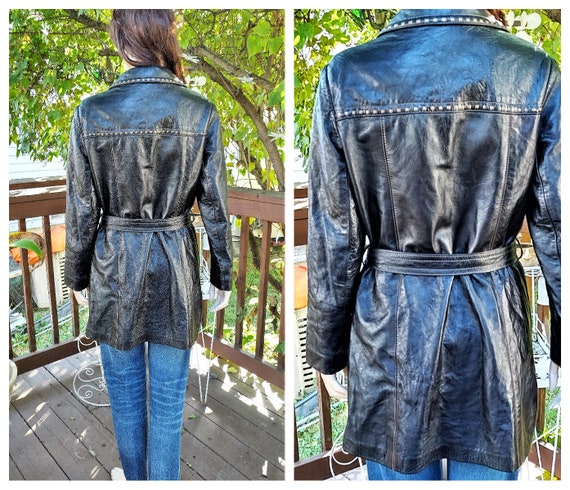 SALE - 50s Western Wear Women's Lambskin Jacket -… - image 5