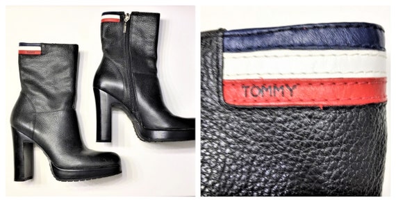 90's Hilfiger Platform Boots STUNNING - Vng Tommy