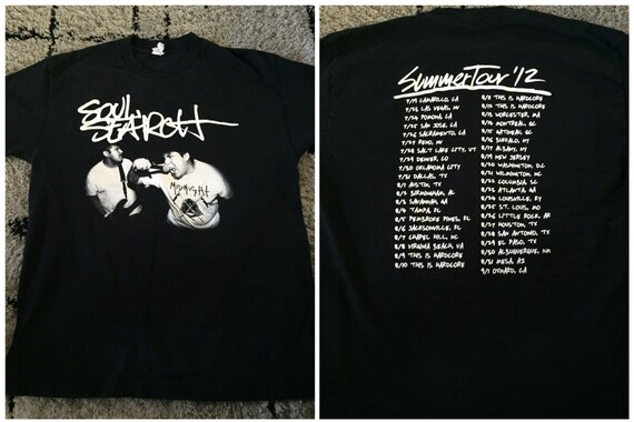 Soul Search Punk Tshirt - Hardcore Screen print Pu