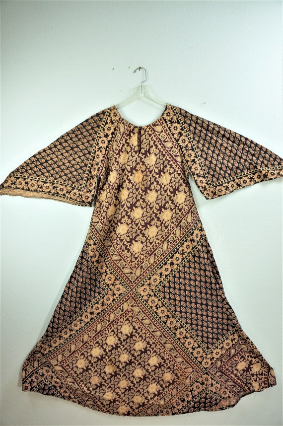 Bohemian Batik Caftan - Kaiser Block Print Angel S