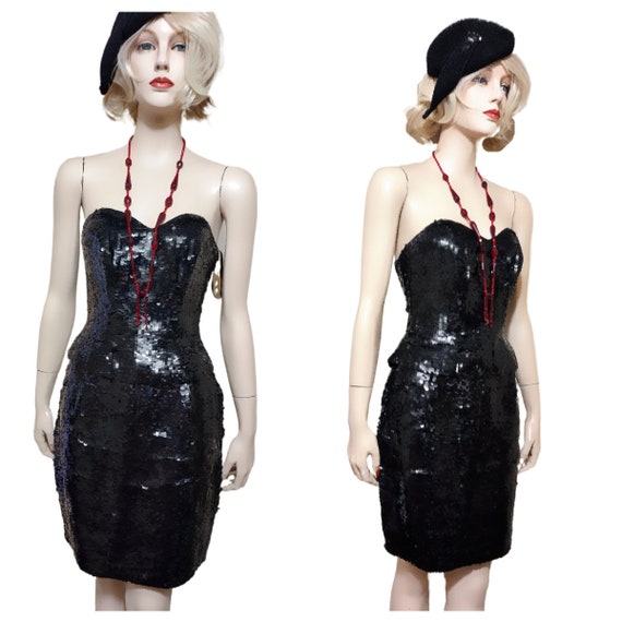 SALE - Lilli Rueben Sequin Skirt with Matching Bl… - image 2
