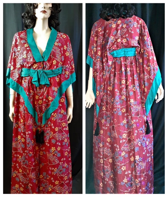 Rare 1900 Silk Gown - Edwardian Trousseau Silk Dr
