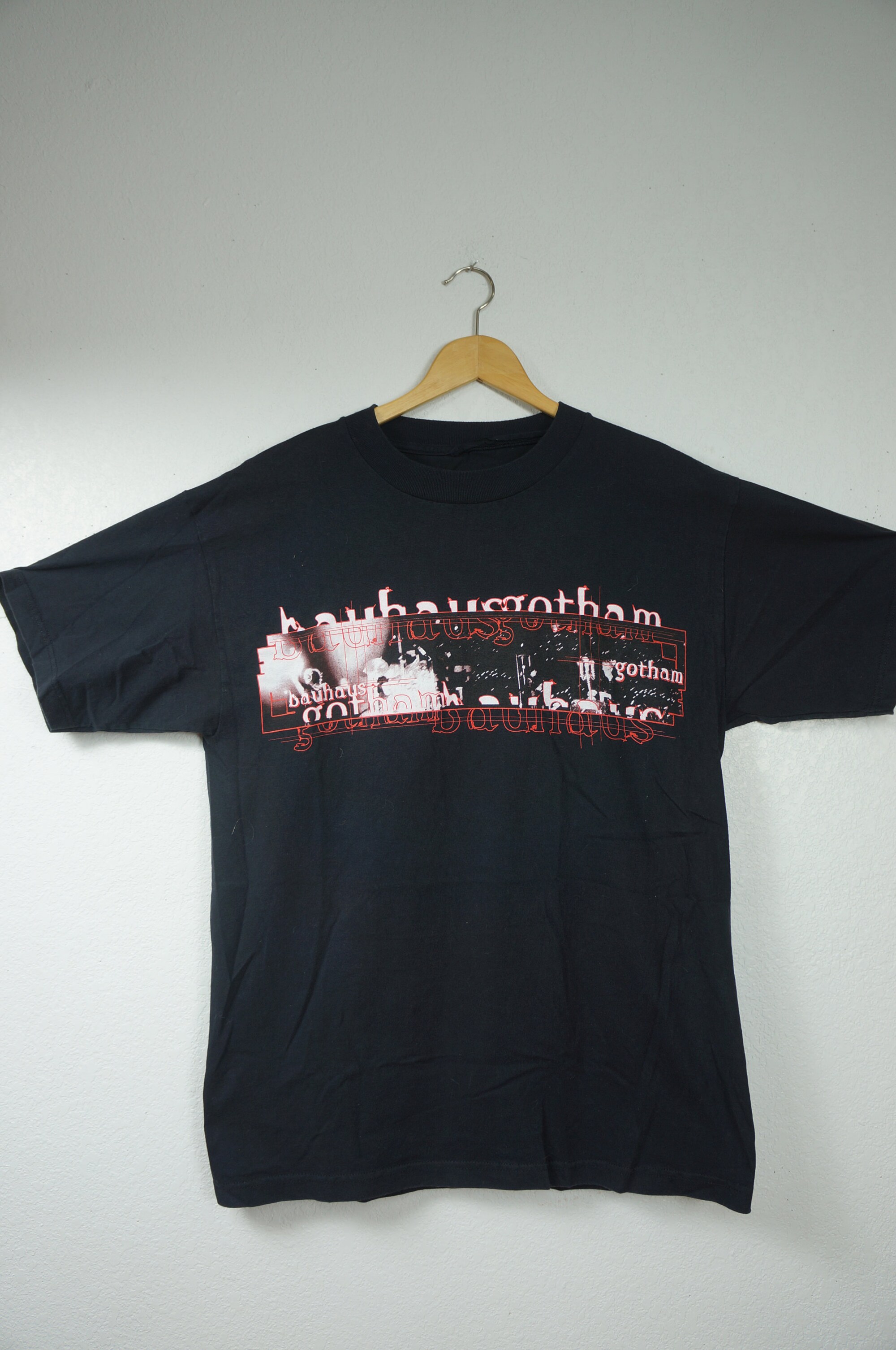 Goth Tshirt - 1999 Bauhaus "Gotham"  Concert Tee Shirt