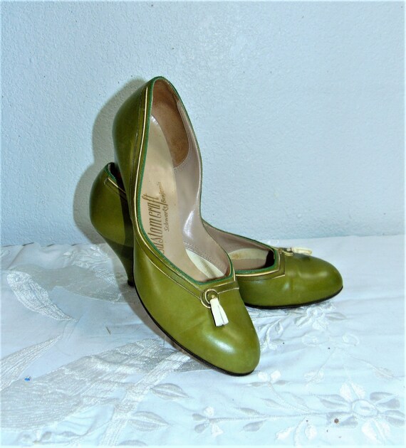 1940 ' s Pin Up pompe talons Vintage Sz 8 Etat comme neuf / 1930 ' s chaussures de mode / comme neuf 40 talon haut chaussures 1940 ' s Pin Up Up Up pompe talons Vintage Sz 8 Etat comme neuf / 1930 ' s chaussures de mode / comme neuf 40 talon haut chaussures 50a392
