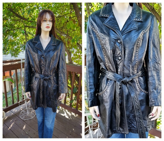 SALE - 50s Western Wear Women's Lambskin Jacket -… - image 4