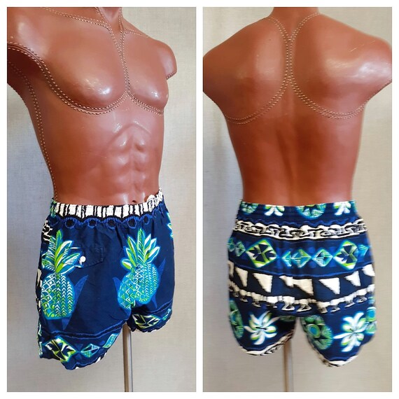 Vng Cabana Swim Suit - 60s REEF Hawaiian made Men'