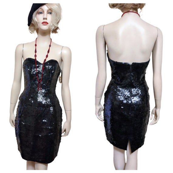 SALE - Lilli Rueben Sequin Skirt with Matching Bl… - image 1