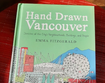 Handgezeichnetes Vancouver