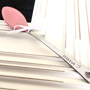 Personalized Baby Spoons Keepsake Baby Spoon Hand Stamped Baby Spoon Engraved Baby Spoon Baby Shower Gift Baptism Gift Baby Gift Christening