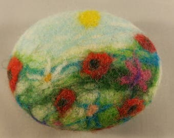 Handmade Felted soap. Made in Edinburgh, Scotland