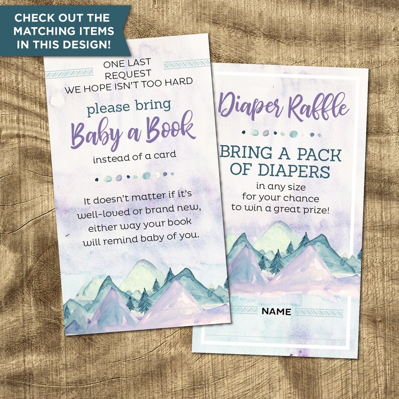 Baby Girl Shower Kit Adventure Awaits Mountain Baby Shower Decor Adventure Awaits Baby Shower Decor Adventure Begins Baby Shower