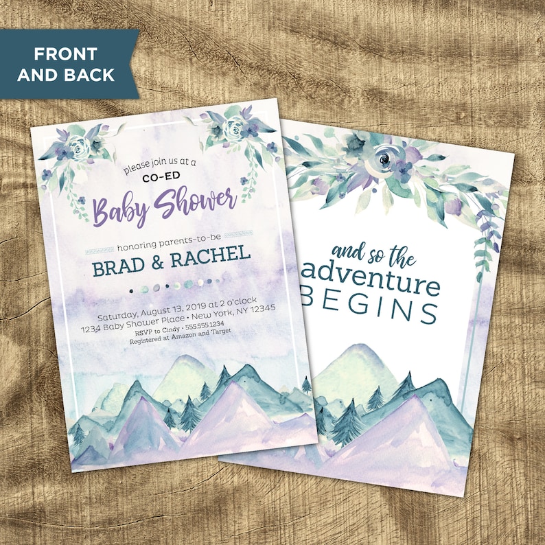baby shower invitations baby shower themes for girls the adventure begins baby shower theme