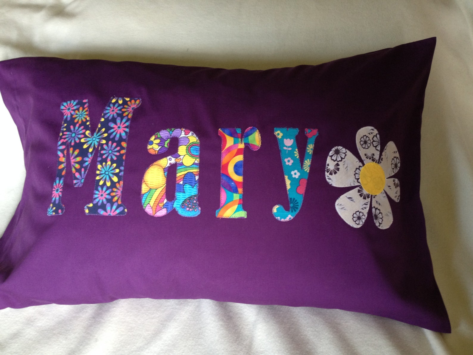 Kids Personalized Pillow Case, Custom Name Pillow Case, Great Gift Etsy