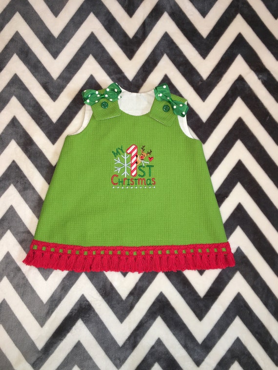 1st christmas dress