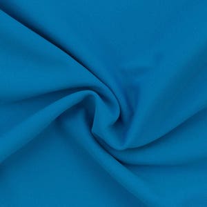 Carribbean SPF 30 Matte Tricot Swim Fabric, 82 Nylon/18 Spandex, 210GSM, Medium Weight, Use for Swimwear, Dance Wear, Head Wraps, Bows