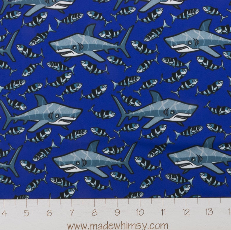 King of the Sea Blue Swim Knit by Made Whimsy