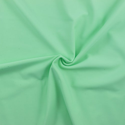 Turquoise SPF 50 Solid Nylon Spandex Swimsuit Fabric Etsy