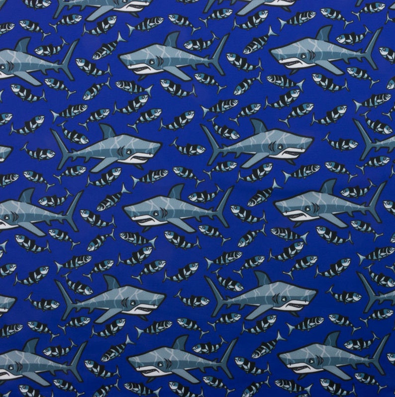 King of the Sea Blue Swim Knit by Made Whimsy