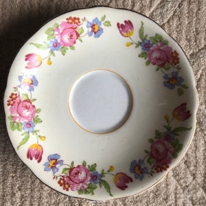 Replacement saucer Aynsley Bone China, England