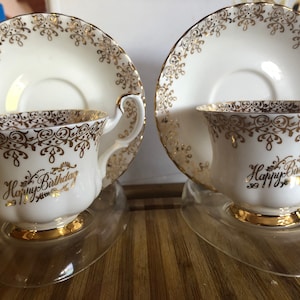 Royal Albert tea cups and saucers