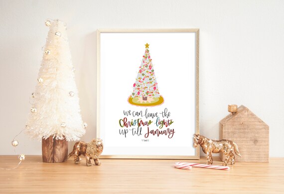 Taylor Swift Lover Christmas lyrics print We can leave the | Etsy