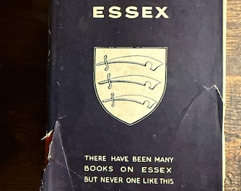 Libro de referencia de Essex Arthur Mee antiguo