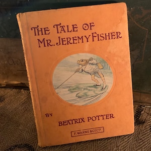 Vintage Kopie Beatrix Potter Geschichte von Jeremy Fisher