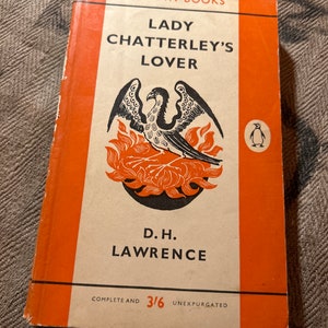Penguin book lady chatterleys lover DH Lawrence book