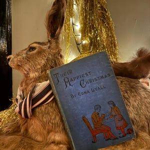 the Happiest Christmas antique Victorian book